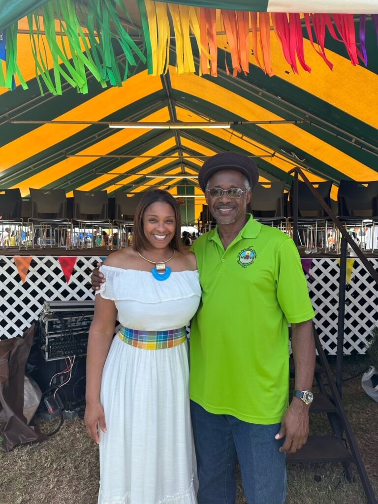 Teri passionately supports the Virgin Islands' AgriFest.