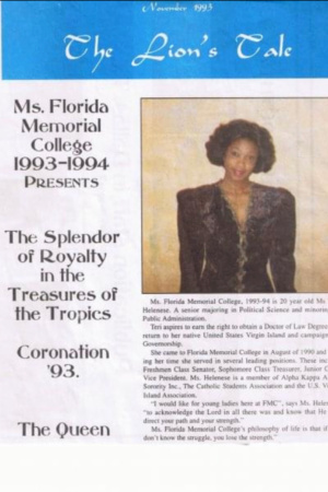 Ms. Florida Memorial College 1993 - 1994