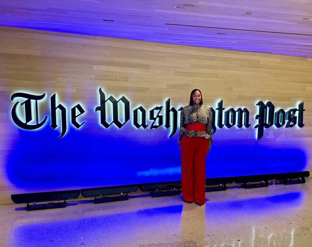 At the personal invitation of Kathy Baird, the Chief Operating Officer of the Washington Post, Teri had the honor of attending the Washington Post Live event.