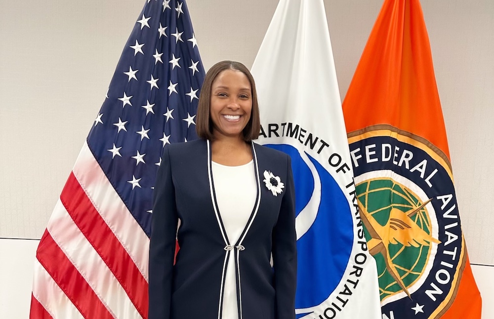 Teri Helenese at the FAA's Caribbean American Heritage Month Event